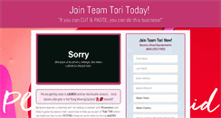 Desktop Screenshot of jointori.com